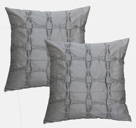 Dekor World World Of Square Cushions Cover - Pack Of 2