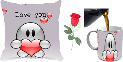 61% OFF on meSleep Printed Cushions Cover