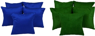 65% OFF on meSleep Solid Cushions Cover