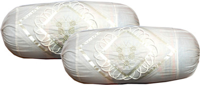 34% OFF on Christy's Collection Embroidered Bolsters Cover