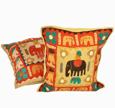 50% OFF on Home India Self Design Cushions Cover