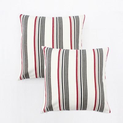 14% OFF on Blueberry Home Striped Cushions Cover