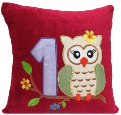 10% OFF on Purple Circle Embroidered Cushions Cover