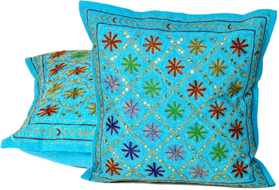 45% OFF on Jaipur Raga Polka Cushions Cover
