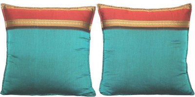 45% OFF on All About Art Self Design, Polka Cushions Cover