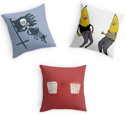 62% OFF on The Fappy Store Printed Cushions Cover