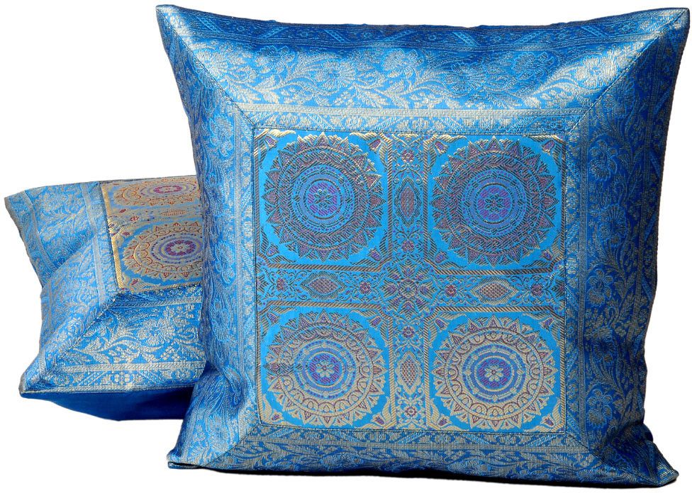 45% OFF on Jaipur Raga Floral Cushions Cover