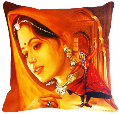 60% OFF on meSleep Self Design Cushions Cover