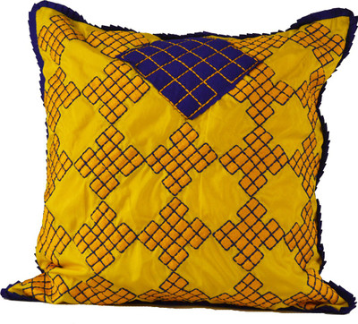 3% OFF on The Orange Sand Embroidered Cushions Cover 3% OFF on The Orange Sand Embroidered Cushions Cover