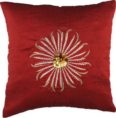 55% OFF on Nikunj Embroidered Cushions Cover