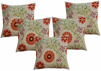 53% OFF on Dekor World Floral Cushions Cover
