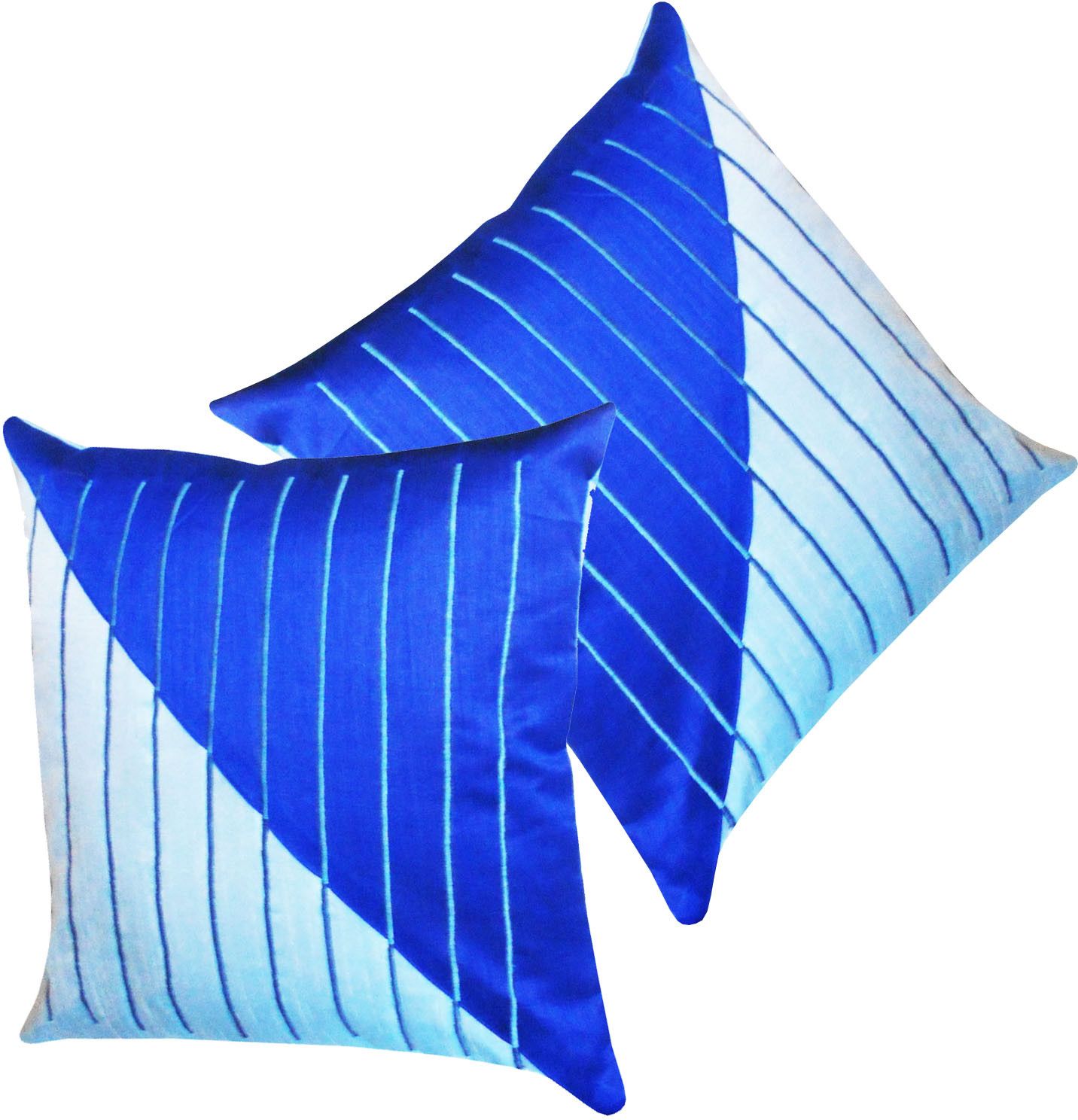 77% OFF on Zikrak Exim Embroidered Cushions Cover