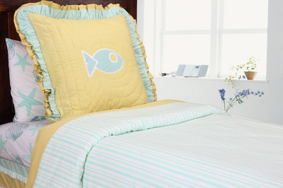 5% OFF on Pink Guppy Twin Cotton Duvet Cover