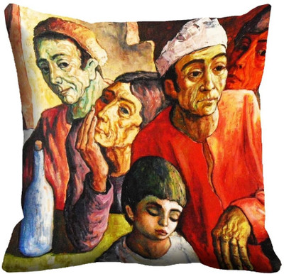 60% OFF on meSleep Abstract Cushions Cover