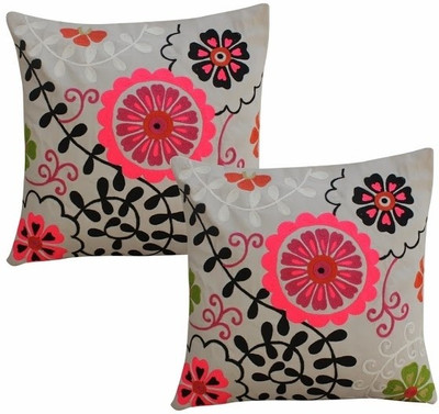52% OFF on Dekor World Floral Cushions Cover