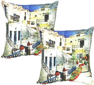 75% OFF on Madhavs Abstract Cushions Cover