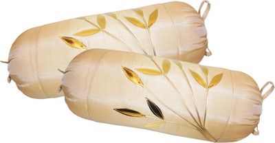 Zikrak Exim Self Design Bolsters Cover