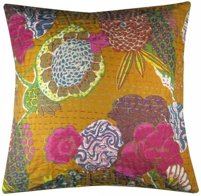 13% OFF on Shilimukh Floral Cushions Cover 13% OFF on Shilimukh Floral Cushions Cover