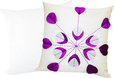 77% OFF on Zikrak Exim Embroidered Cushions Cover