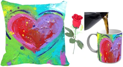 61% OFF on meSleep Printed Cushions Cover