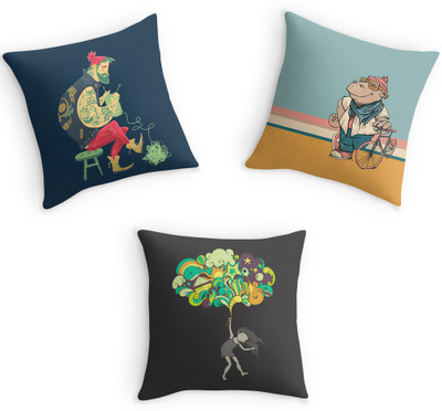 62% OFF on The Fappy Store Abstract Cushions Cover