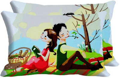 65% OFF on meSleep Self Design Pillows Cover