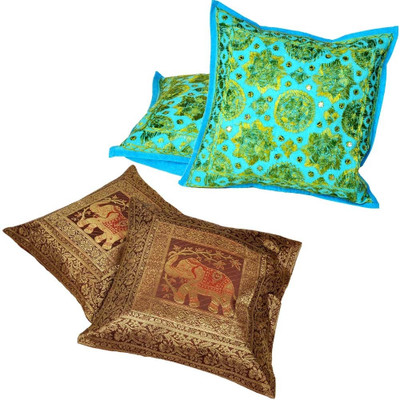 31% OFF on Jaipur Raga Floral Cushions Cover