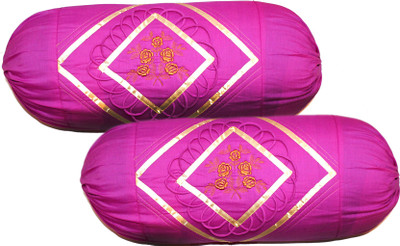 28% OFF on Christy's Collection Embroidered Bolsters Cover