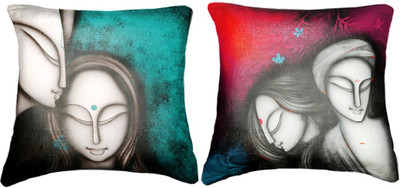 37% OFF on Belkado Abstract Cushions Cover