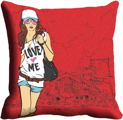 38% OFF on Mayasnaturals Graphic Cushions Cover