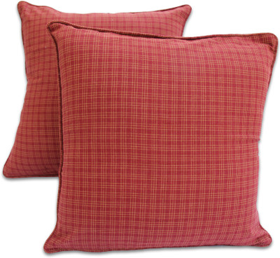 23% OFF on Mayank Home Self Design Cushions Cover