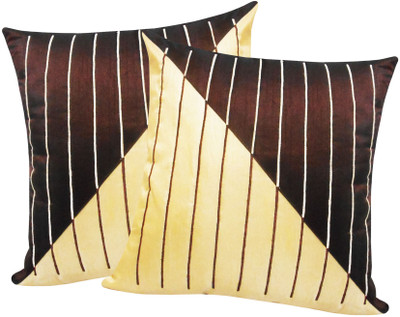 77% OFF on Zikrak Exim Embroidered Cushions Cover