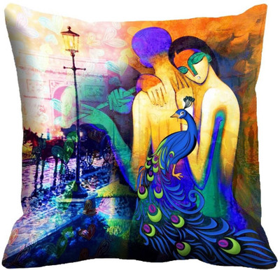 60% OFF on meSleep Abstract Cushions Cover