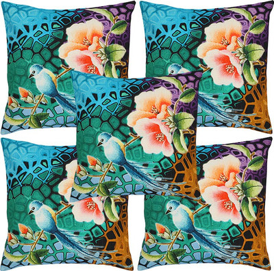 55% OFF on Rajrang Floral Cushions Cover