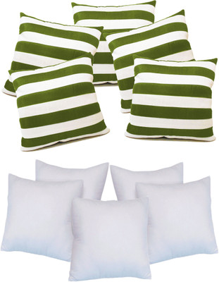18% OFF on Zikrak Exim Striped Cushions Cover