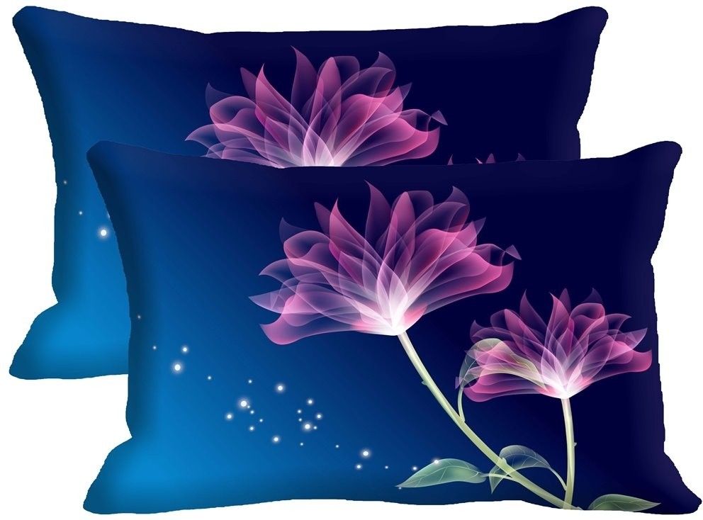 59% OFF on meSleep Self Design Pillows Cover
