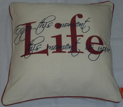 67% OFF on homeland@dreamsunlimited Embroidered Cushions Cover