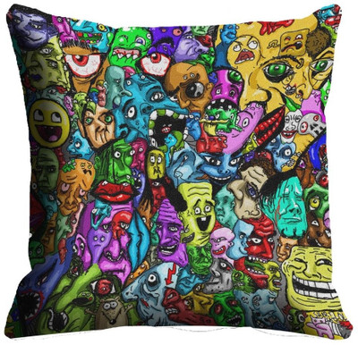 60% OFF on meSleep Self Design Cushions Cover