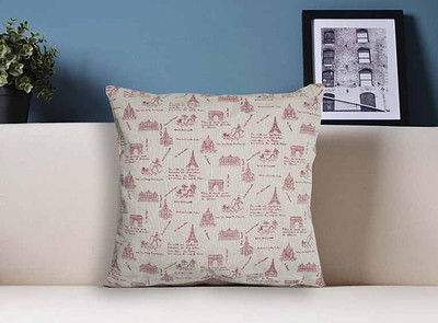 80% OFF on Painting Mantra Printed Cushions Cover