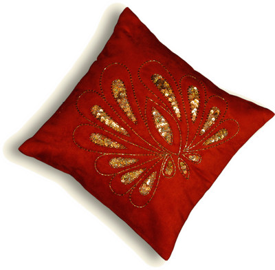 9% OFF on Rossworld Embroidered Cushions Cover