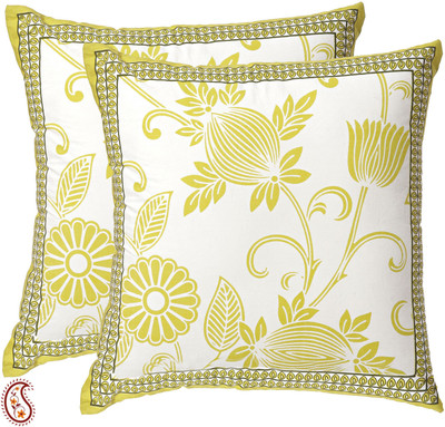 60% OFF on Aapno Rajasthan Floral Cushions Cover