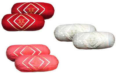 40% OFF on Christy's Collection Embroidered Bolsters Cover