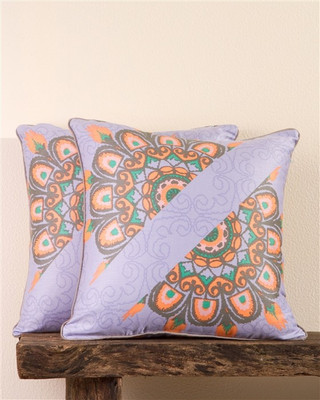49% OFF on Portico New York Floral Cushions Cover