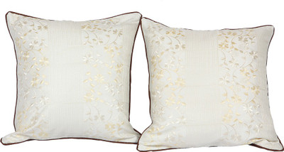 9% OFF on Just Linen Floral Cushions Cover