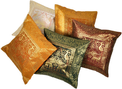 55% OFF on Little India Cushions Cover Pack of 5, 40.6 cm*40.6 cm, Multicolor 55% OFF on Little India Cushions Cover Pack of 5, 40.6 cm*40.6 cm, Multicolor