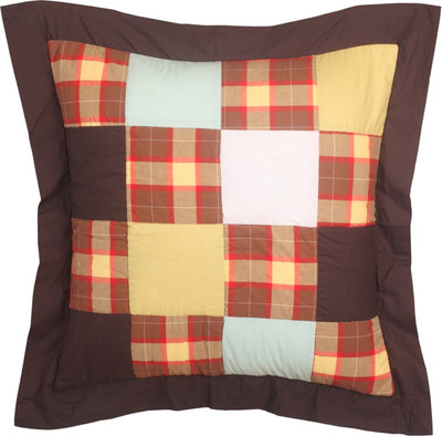 57% OFF on Pink Guppy Checkered Cushions Cover