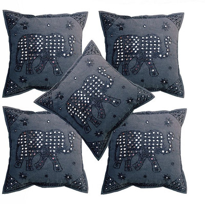 47% OFF on Pezzava Embroidered Bolsters Cover