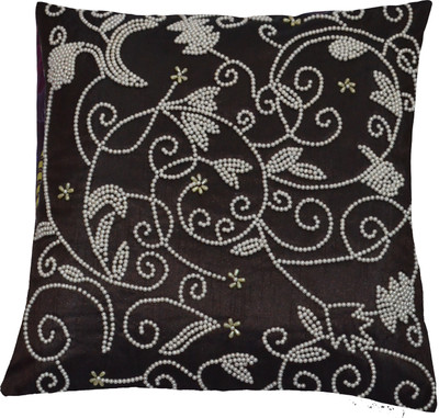 25% OFF on Vibgyor Embroidered Cushions Cover