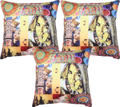 43% OFF on Madhavs Printed Cushions Cover