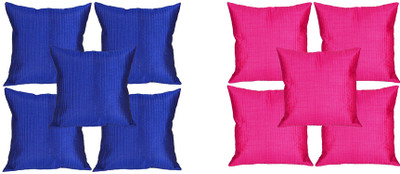 62% OFF on meSleep Solid Cushions Cover